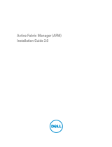 Dell Active Fabric Manager Installation guide