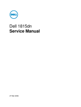 Dell 1815 Mono Laser User manual