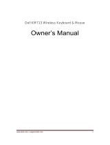 Dell KM713 User manual
