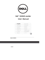Dell D2201R User manual
