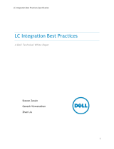 Dell Lifecycle Controller 1.5 Practices Guide