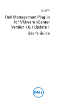 Dell Management Plug-in for VMware vCenter version 1.0.1 User manual