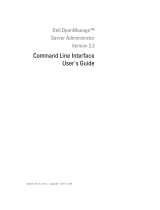 Dell OpenManage Server Administrator Version 2.3 User manual