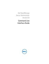 Dell OpenManage Server Administrator Version 6.5 User guide