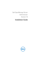 Dell OpenManage Server Administrator Version 7.0 Installation guide