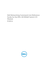 Dell Force10 MXL Blade User guide