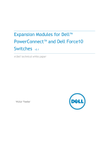 Dell Force10 S60-44T Owner's manual