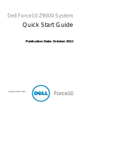 Dell Force10 Z9000 Quick start guide