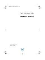 Dell Inspiron 13Z 5323 Owner's manual