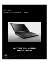 Dell E5500 - Latitude - Core 2 Duo 2.53 GHz User manual