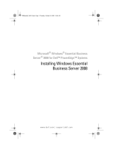 Dell Microsoft Windows Essential Business Server 2008 Owner's manual