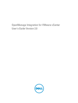 Dell OpenManage Integration for VMware vCenter 2.0 User manual