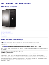 Dell OptiPlex 780 (Late 2009) User manual