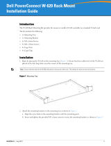 Dell W-620 Installation guide