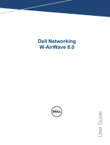 Dell PowerConnect W-Airwave 8.0 User manual