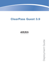 Aruba Networks PowerConnect W Clearpass 100 Software Owner's manual
