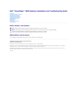 Dell PowerEdge 2850 User guide