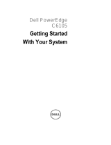 Dell PowerEdge C6105 Quick start guide