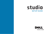 Dell Studio Desktop Quick start guide