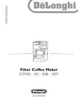 DeLonghi ICM40B User manual