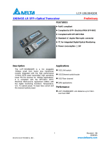 Delta Electronics LCP-10G3B4QDR User manual