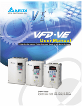 Delta Electronics AC Motor Drive VFD-VE Series User manual