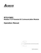 Delta Electronics RTU-EN01 User manual