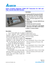 Delta Electronics LCP-1250 User manual