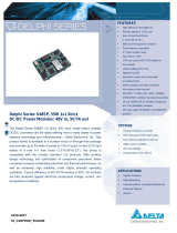 Delta Electronics Delphi S48SP User manual