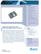 Delta Electronics Delphi S48SP12003NRFB User manual