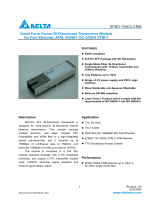 Delta Electronics SFBD-155E2J1RM User manual