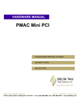 Delta Tau PMAC MINI PCI Reference guide
