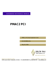 Delta Tau PMAC2 PCI User manual