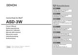 Denon ASD-3W User manual