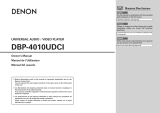 Denon DBP-4010UDCI User manual