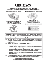 Desa LSL3124P User manual