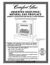 Desa Tech UNVENTED (VENT-FREE) NATURAL GAS FIREPLACE Owner's manual