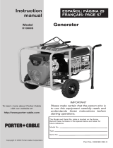 Porter-Cable H1000IS User manual