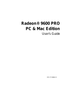 Diamond Multimedia Radeon 9600 PRO User manual