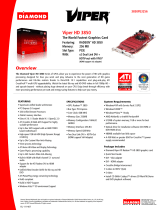 Diamond Multimedia Radeon HD 3850 User manual