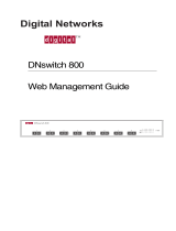 Digital Networks North America DNswitch 800 User manual