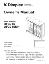 Dimplex DF3215 User manual