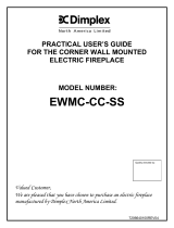 Dimplex Indoor Fireplace EWMC-CC-SS User manual