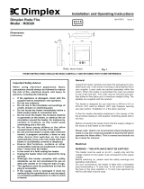 Dimplex Roda Fire ROD20 User manual