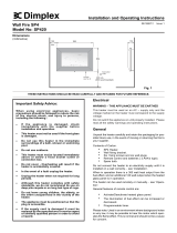 Dimplex SP420 User manual