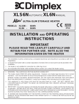Dimplex XL6N User manual