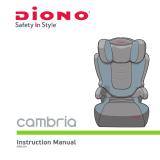 Diono Cambria High Back Booster User manual