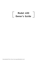 DEI 400 User manual
