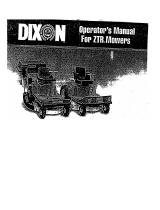 DixonZero Turn Riding Mower