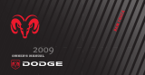 Dodge 2009 Ram 1500 User manual